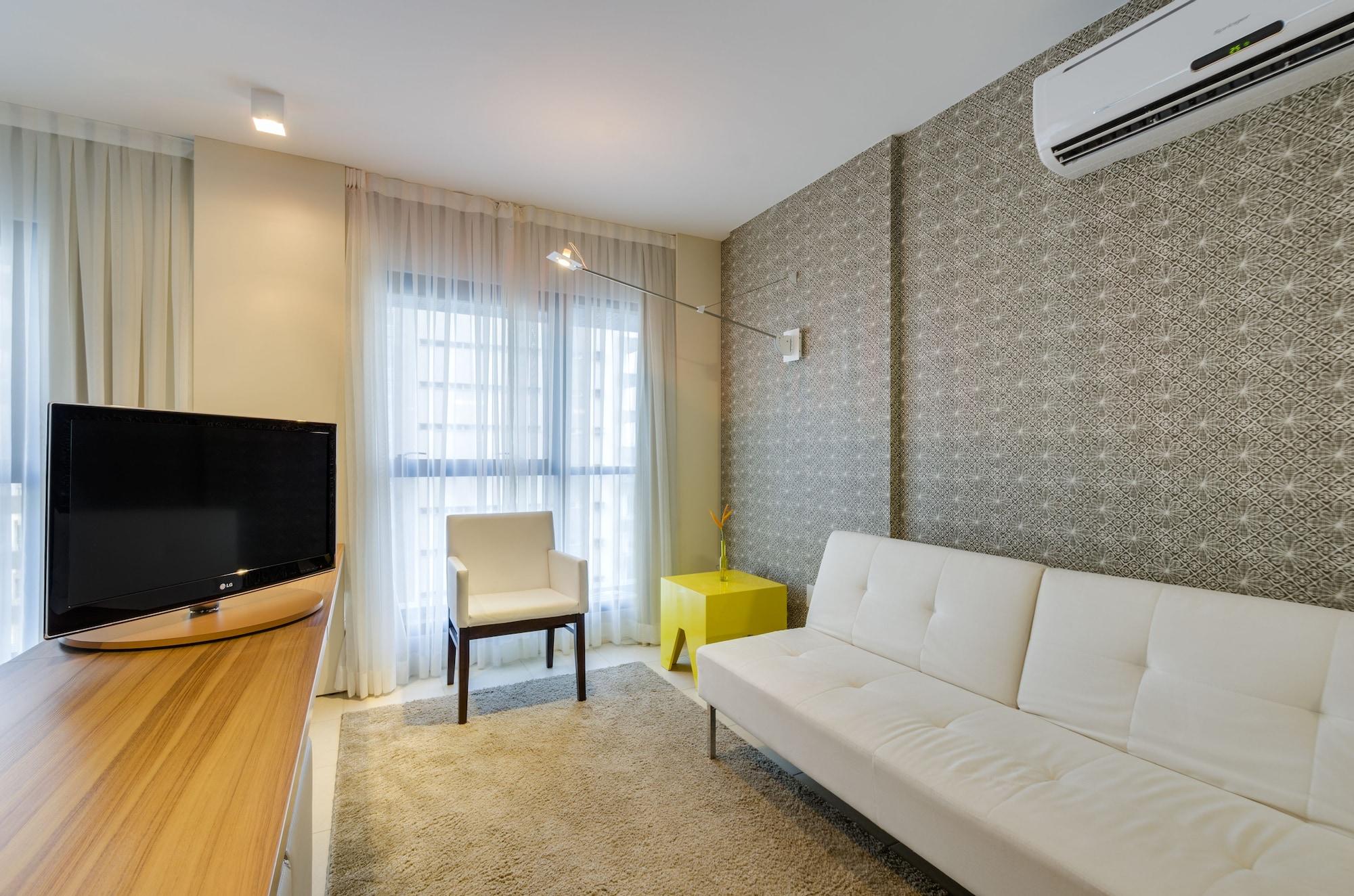 Meridiano Hotel Масейо Экстерьер фото A living room with a sofa bed